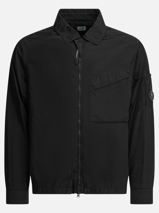 Overshirt jackets Logo  Black - C.P. Company Men | PLP | VIETTI Online Store 
