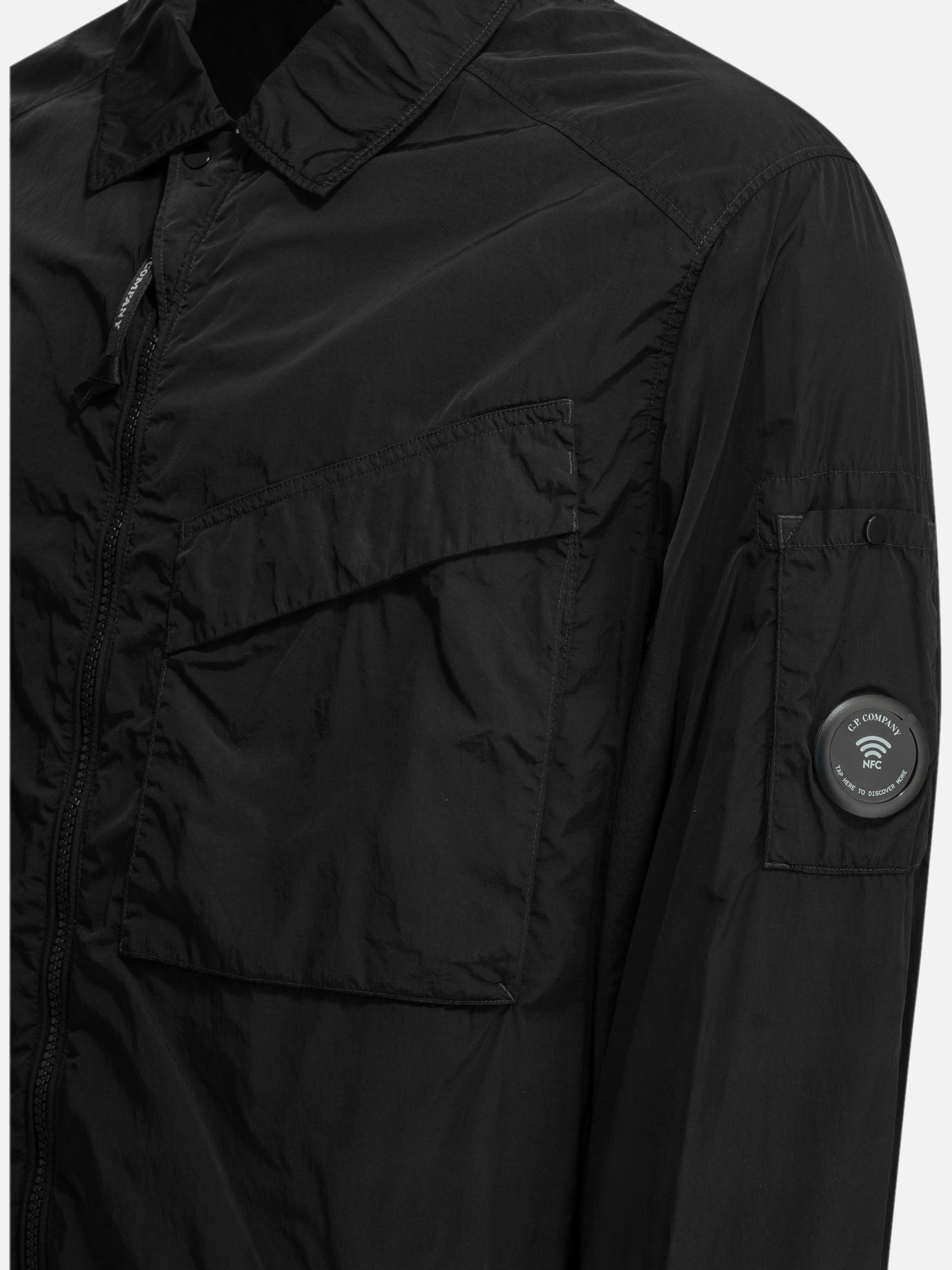 Giacche overshirt Logo  Nero - C.P. Company Uomo | PDP | VIETTI Online Store | Zoom-Modal_3
