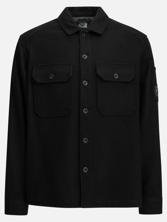 C.P. Company "Lens" Overshirt Jacket Black

