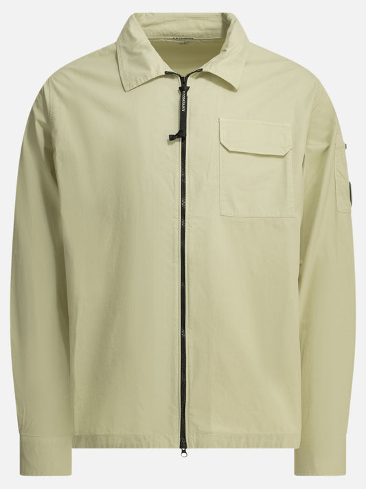 Overshirt jackets Logo  Beige - C.P. Company Men | PLP | VIETTI Online Store 
