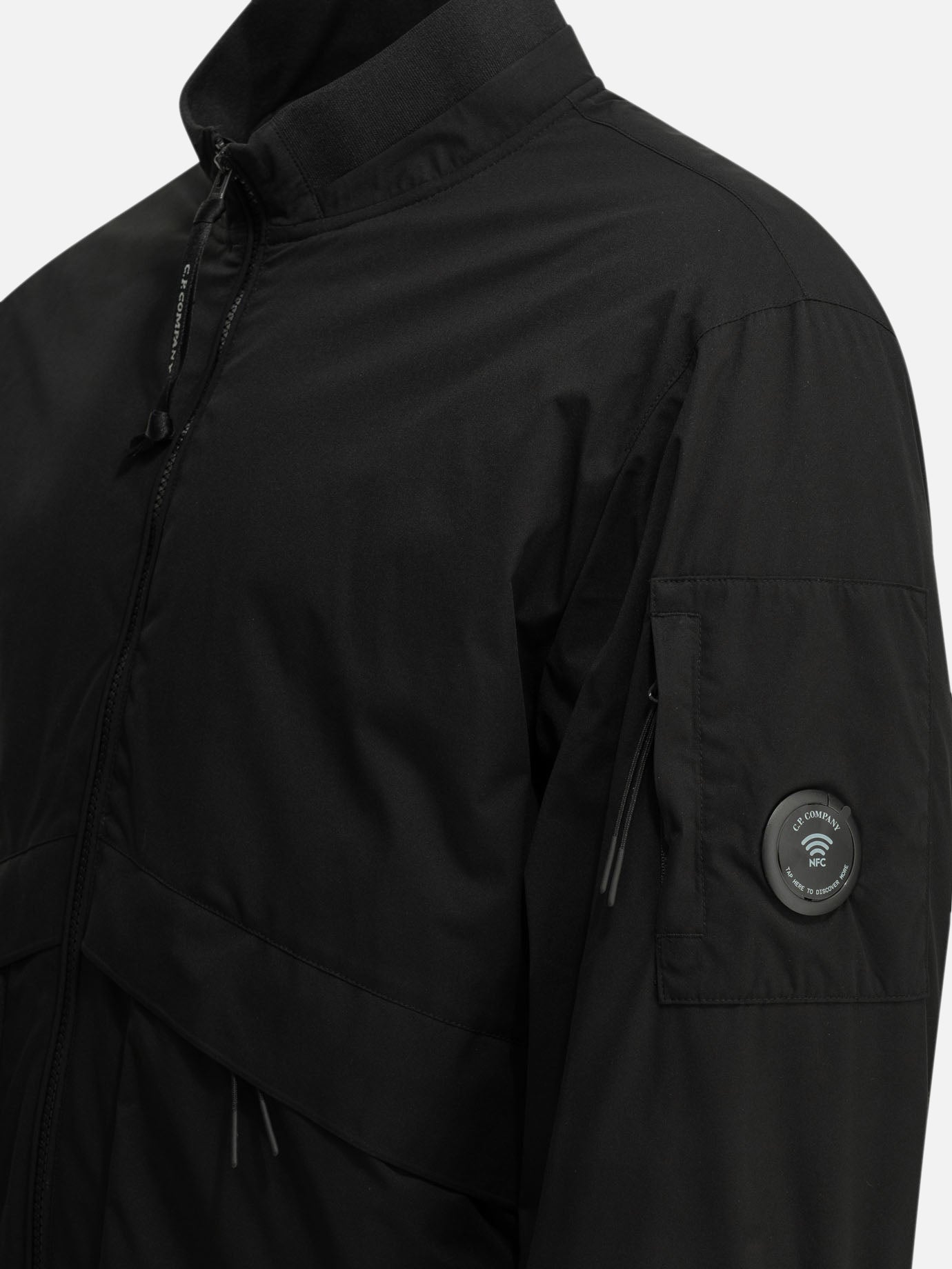 Bomber jackets Logo  Black - C.P. Company Men | PDP | VIETTI Online Store | Zoom-Modal_3
