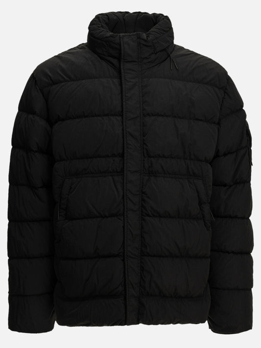 C.P. Company "Chrome-R" Short Down Jacket Black


