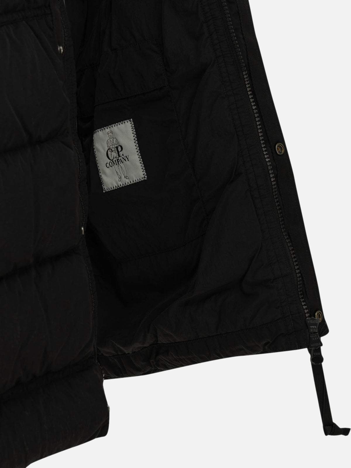 C.P. Company "Chrome-R" Short Down Jacket Black - VIETTI