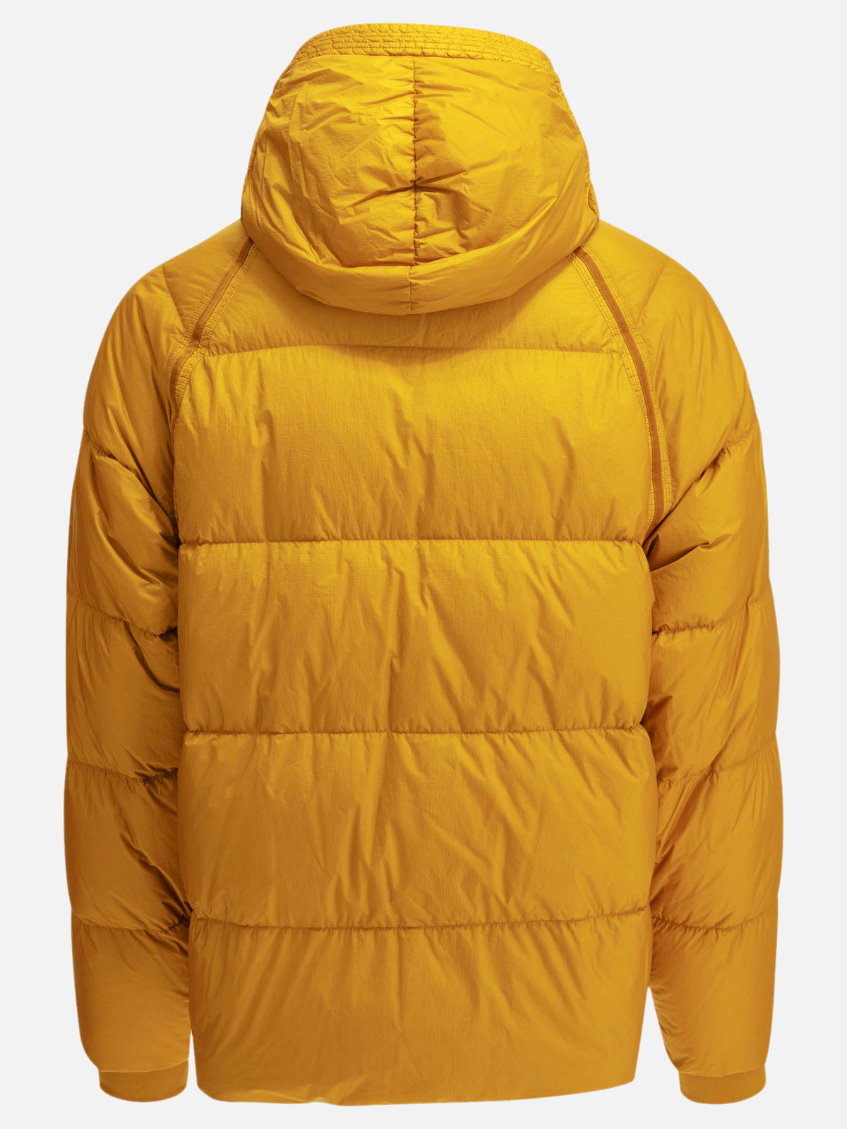 C.P. Company "Down Shield" Short Down Jacket Yellow