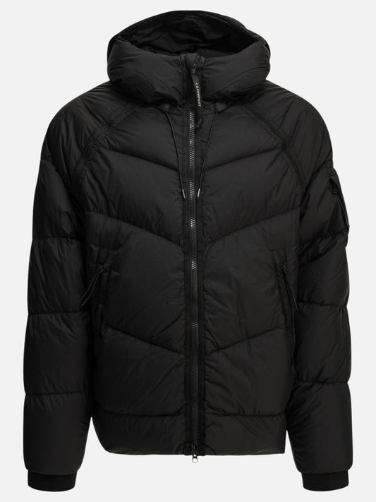 C.P. Company "Down Shield" Short Down Jacket Black

