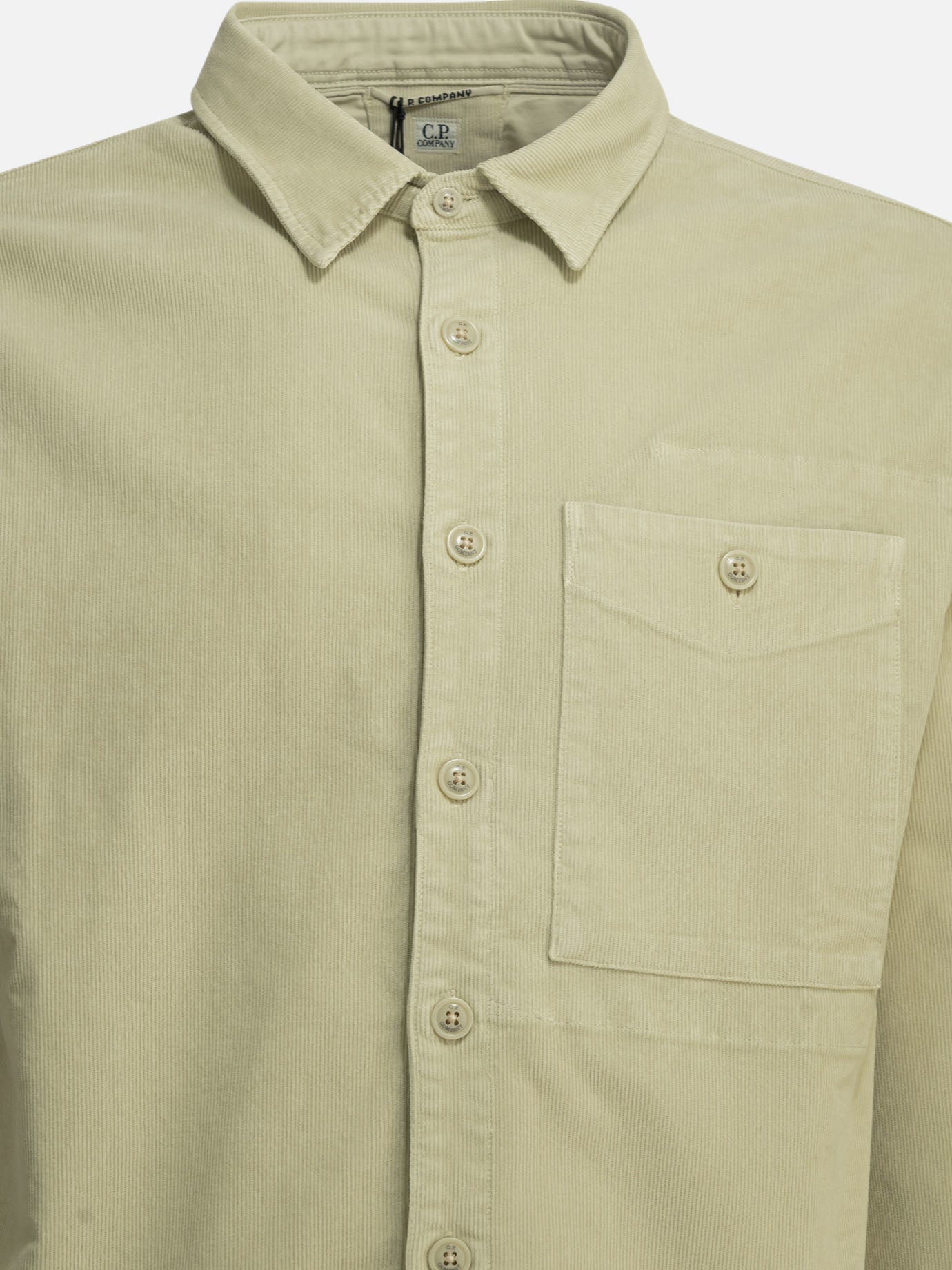 Giacche overshirt Logo  Beige - C.P. Company Uomo | PDP | VIETTI Online Store | Zoom-Modal_3
