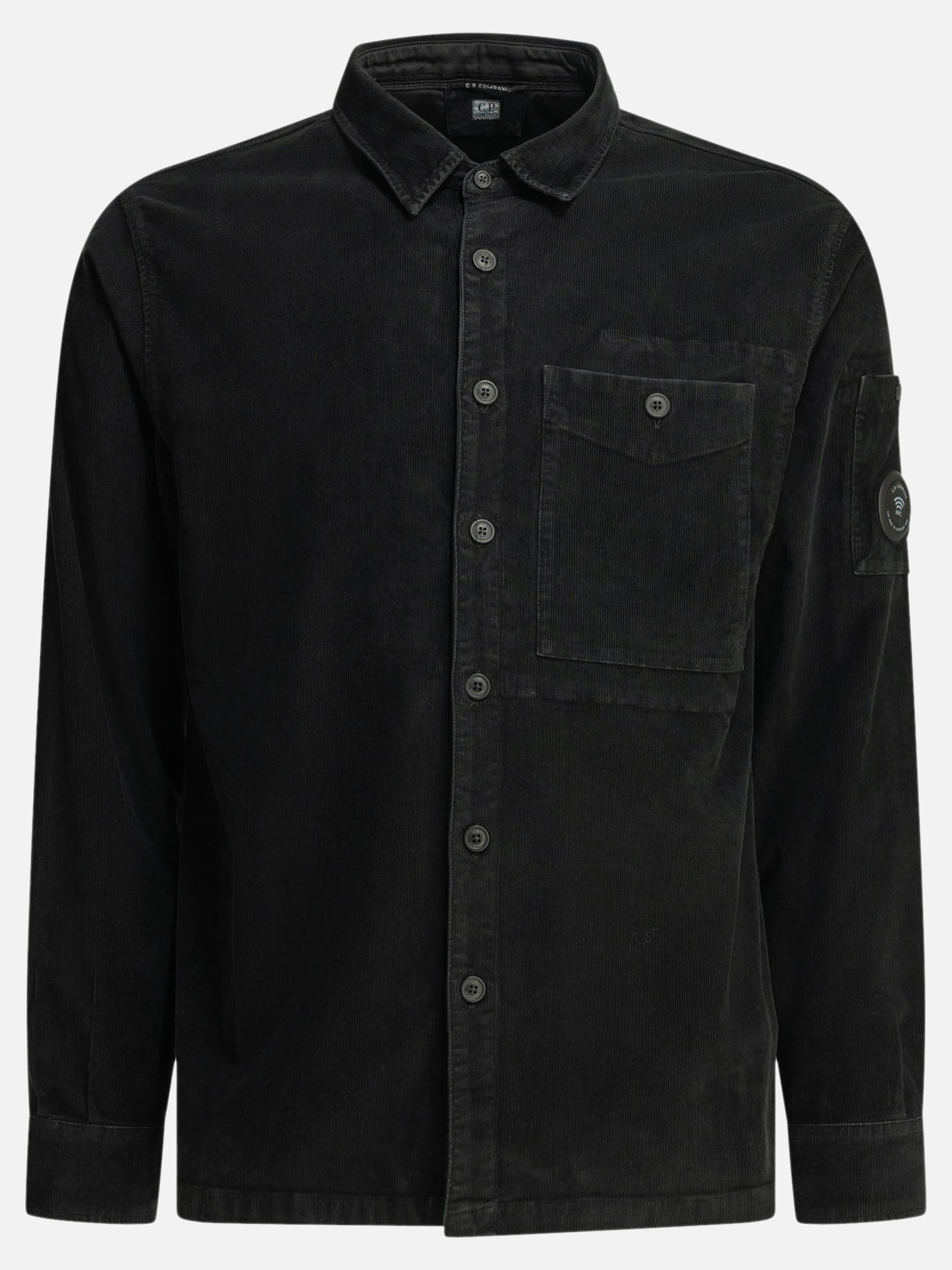 Giacche overshirt Logo  Nero - C.P. Company Uomo | PDP | VIETTI Online Store | Zoom-Modal
