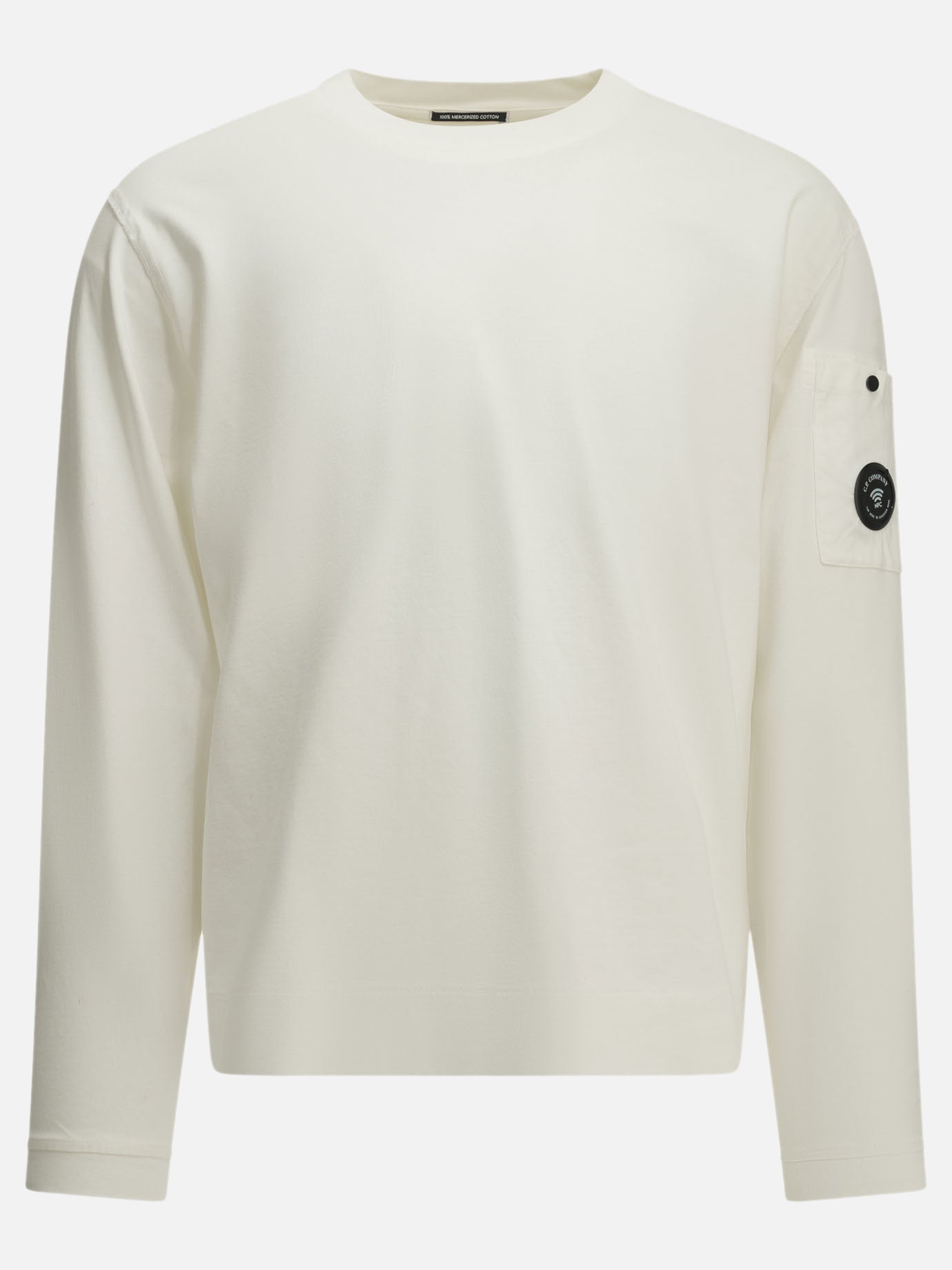 C.P. Company Crewneck T-shirt with logo 21CMTS100A White - Men