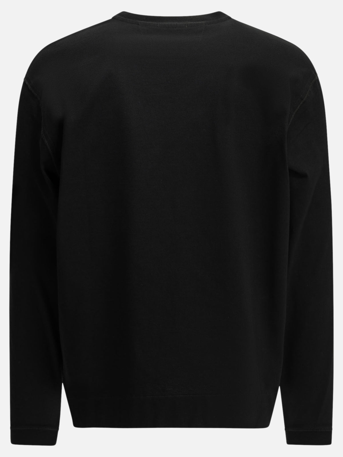 C.P. Company Crewneck T-shirt with logo Black


