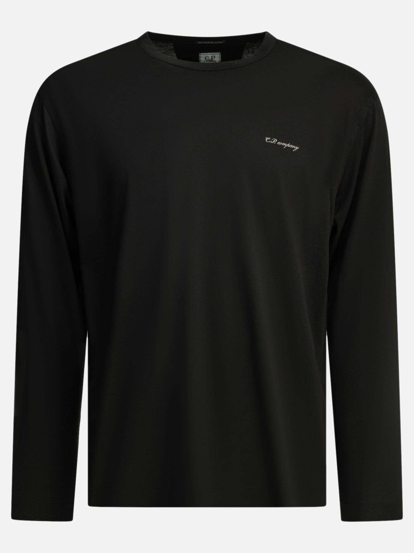 Crewneck t-shirts Logo  Black - C.P. Company Men | PDP | VIETTI Online Store | thumbnail