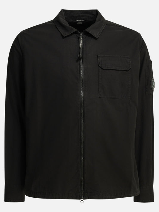 Overshirt jackets Logo  Black - C.P. Company Men | PLP | VIETTI Online Store 
