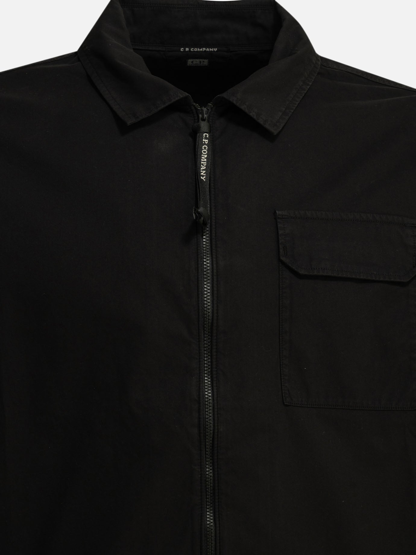 Overshirt jackets Logo  Black - C.P. Company Men | PDP | VIETTI Online Store | Zoom-Modal_3
