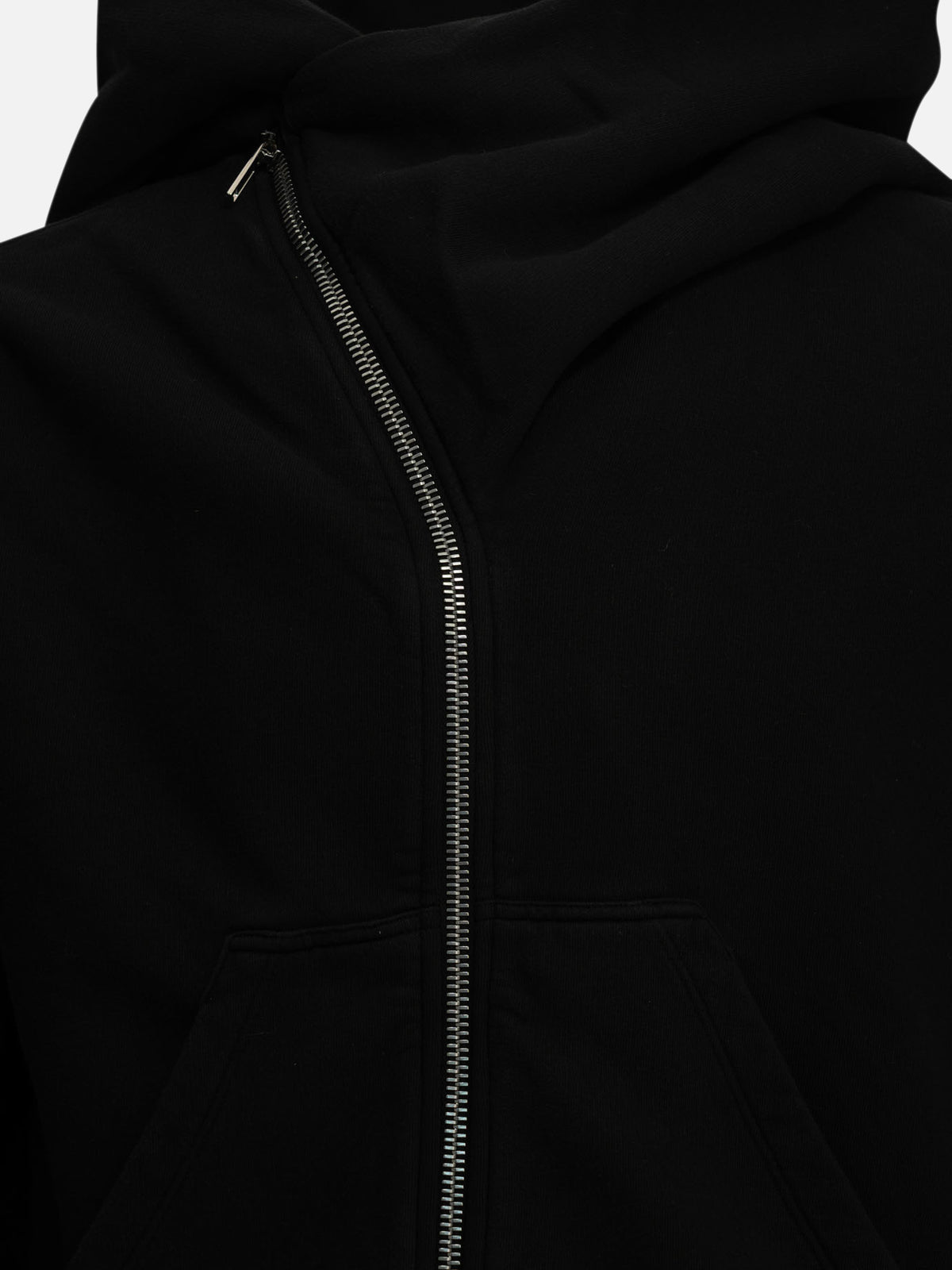 DRKSHDW "Mountain" Zip-Up Sweatshirt Black

