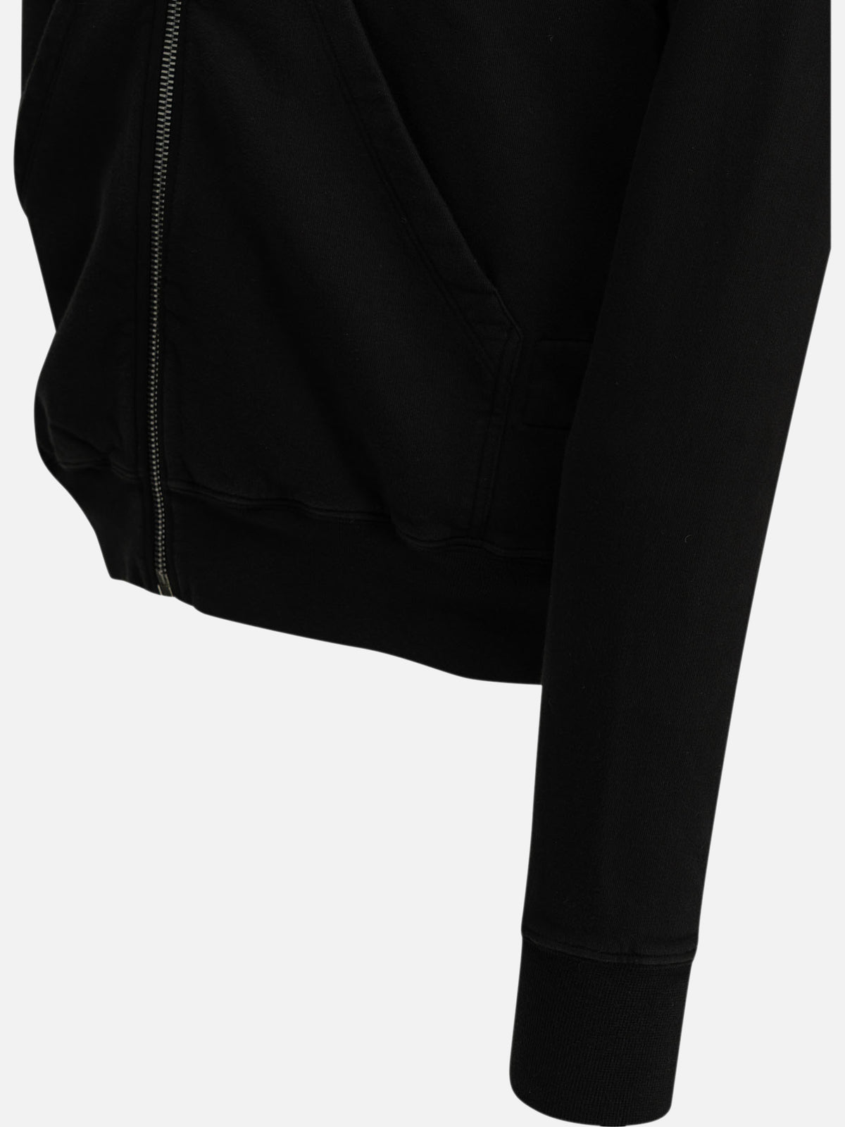 DRKSHDW "Mountain" Zip-Up Sweatshirt Black - VIETTI