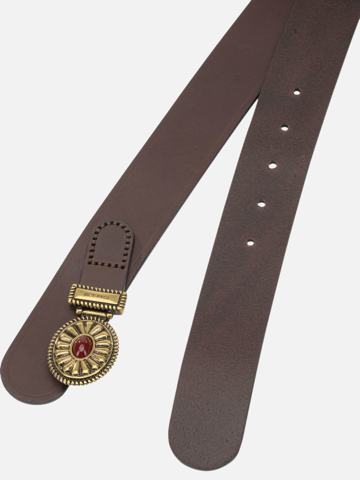 Leather belts 100% cow leather  Bordeaux - Etro Women | PDP | VIETTI Online Store | Zoom-Modal_2
