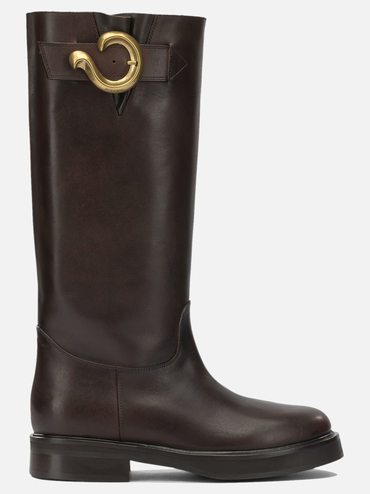 Etro "Paisley" Knee-High Boots Brown - VIETTI