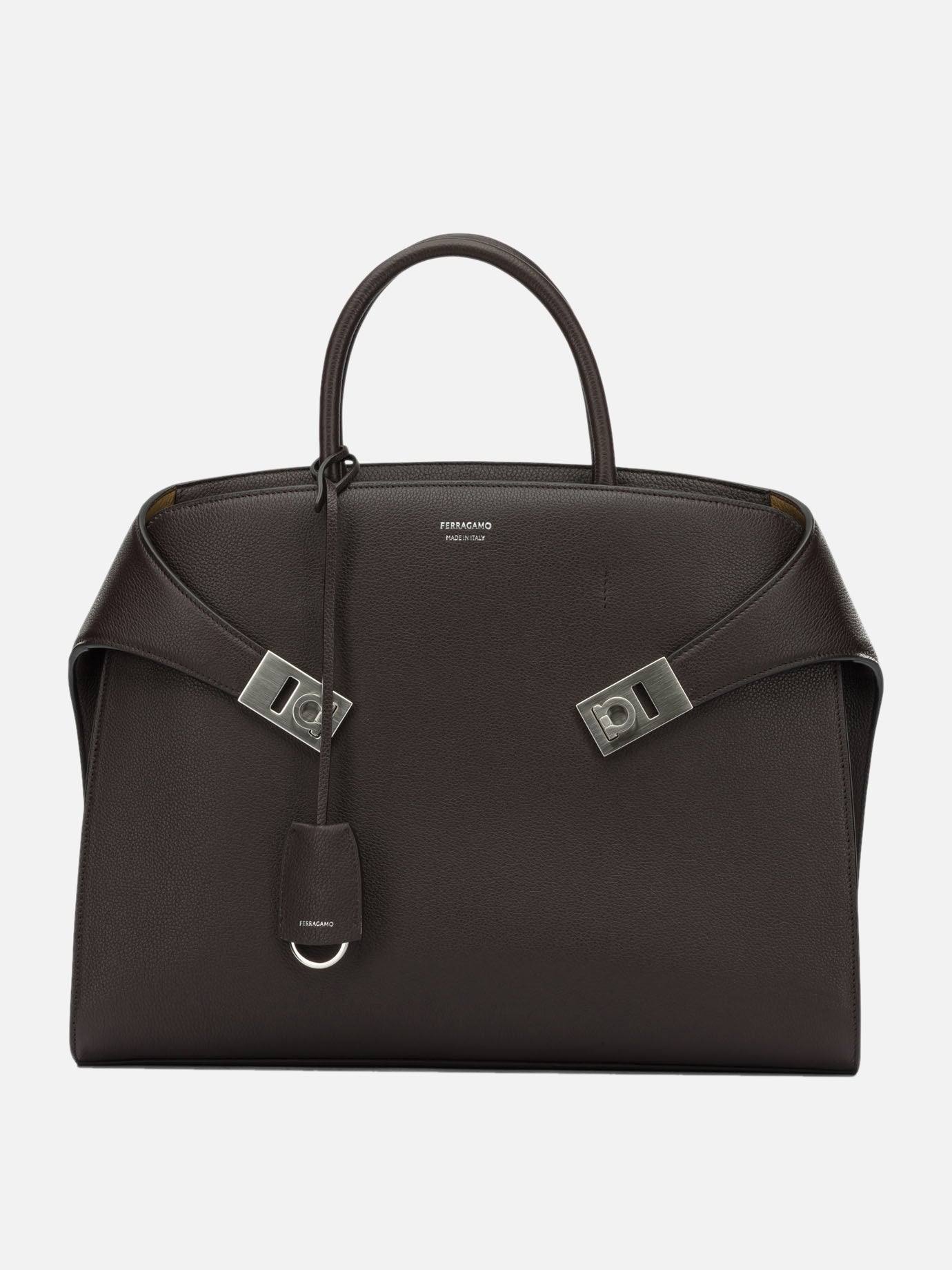 Medium bags 0779074  Brown - Ferragamo Men | PDP | VIETTI Online Store | Zoom-Modal
