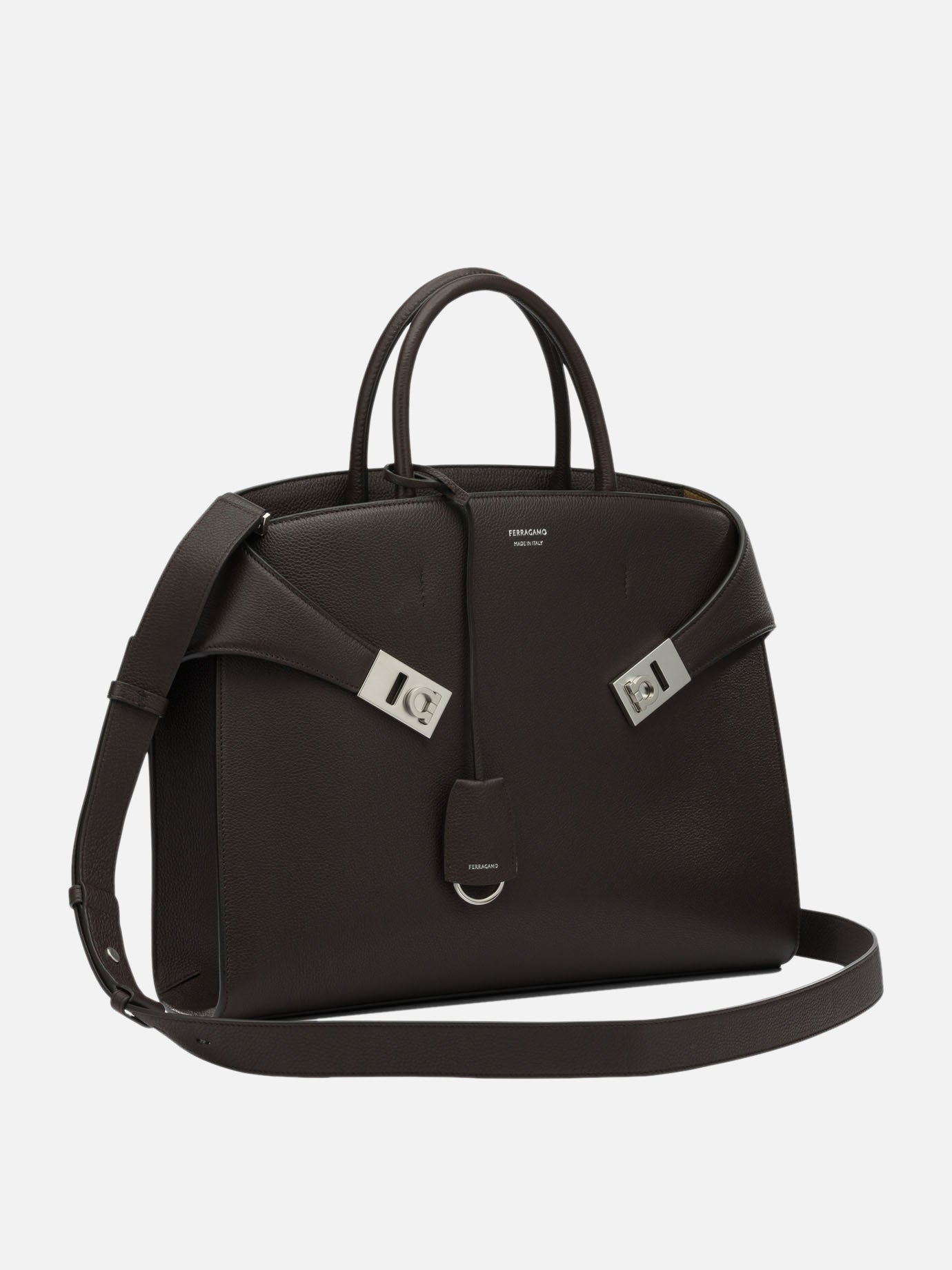 Medium bags 0779074  Brown - Ferragamo Men | PDP | VIETTI Online Store | thumbnail_2