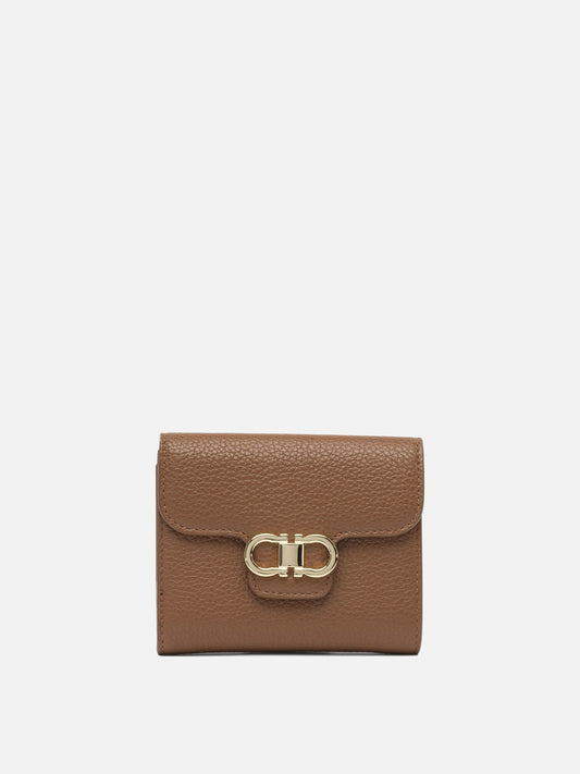 Ferragamo "Gancini" Wallet Brown

