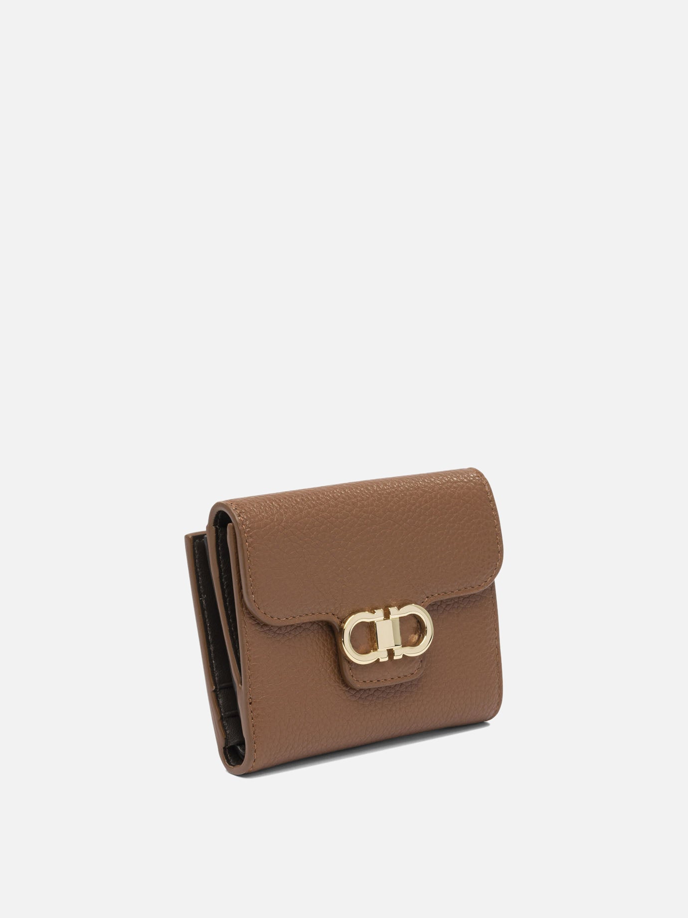 Ferragamo "Gancini" Wallet Brown

