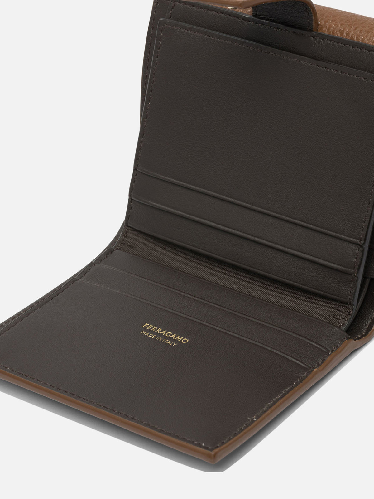Ferragamo Portafoglio "Gancini" Marrone - VIETTI