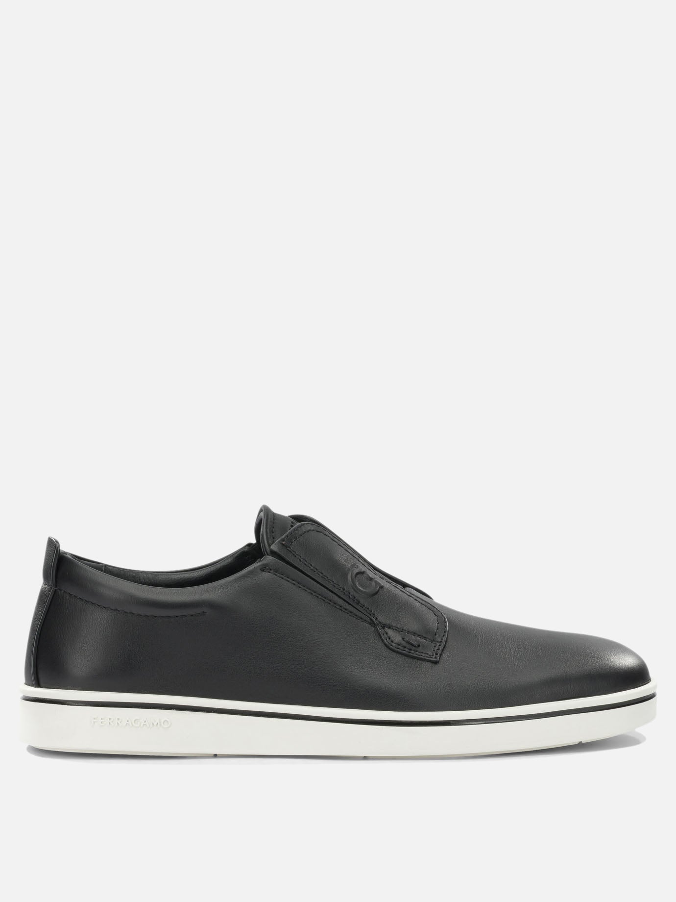 Low top sneakers 0786862  Black - Ferragamo Men | PDP | VIETTI Online Store | Zoom-Modal
