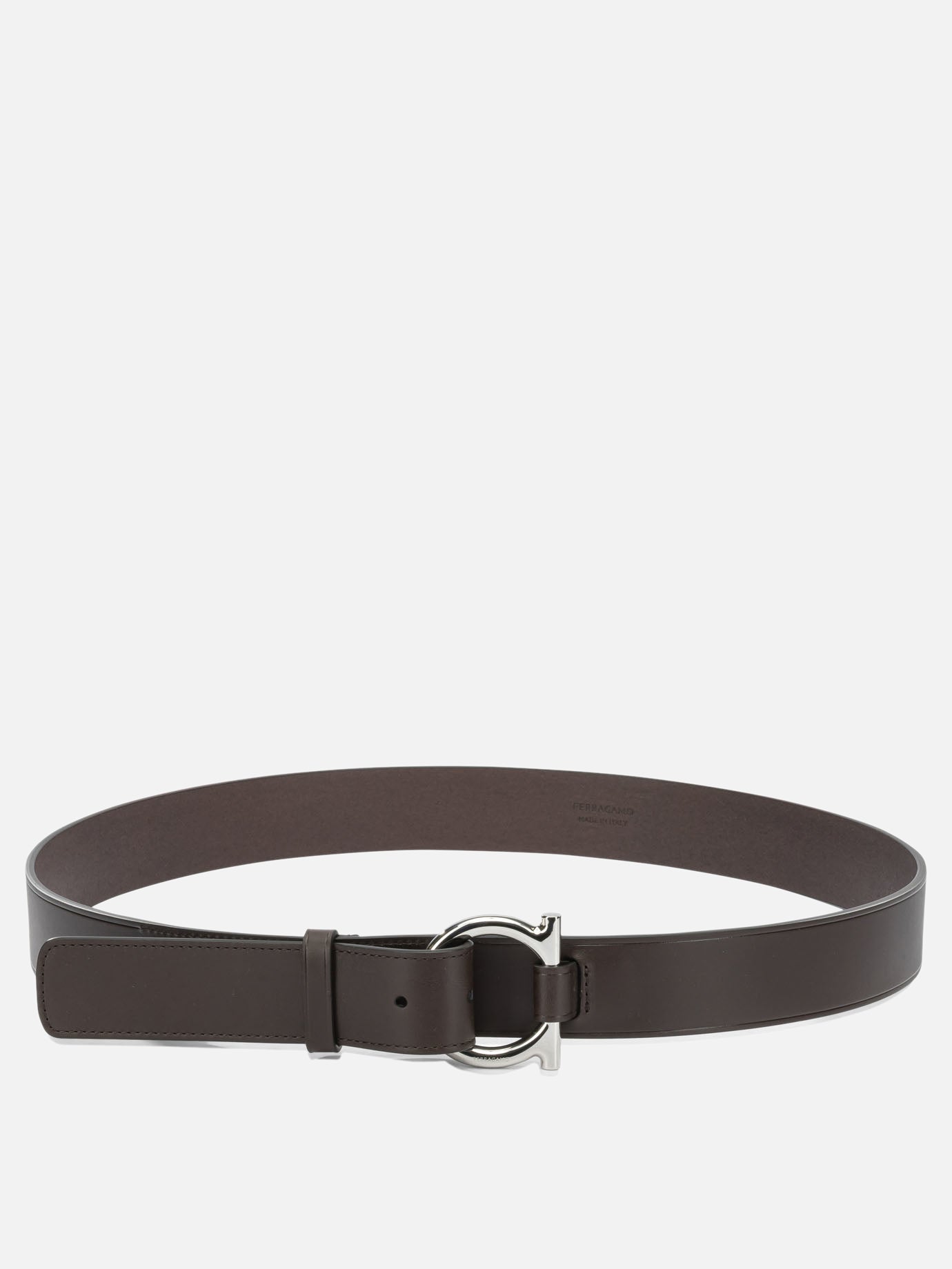 Leather belts 0791042  Brown - Ferragamo Men | PDP | VIETTI Online Store | Zoom-Modal
