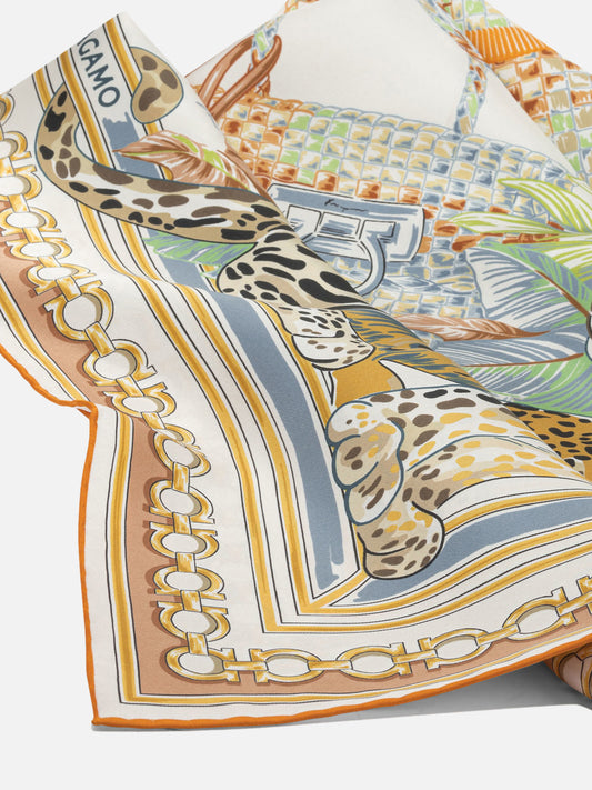 Foulard 0795092  Arancione - Ferragamo Donna | PDP | VIETTI Online Store | 2
