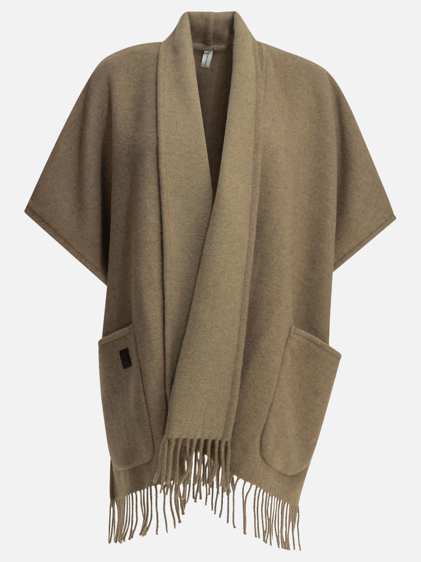 Capes Solid colour  Brown - Ferragamo Women | PDP | VIETTI Online Store | Zoom-Modal
