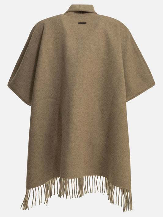 Capes Solid colour  Brown - Ferragamo Women | PDP | VIETTI Online Store | 2
