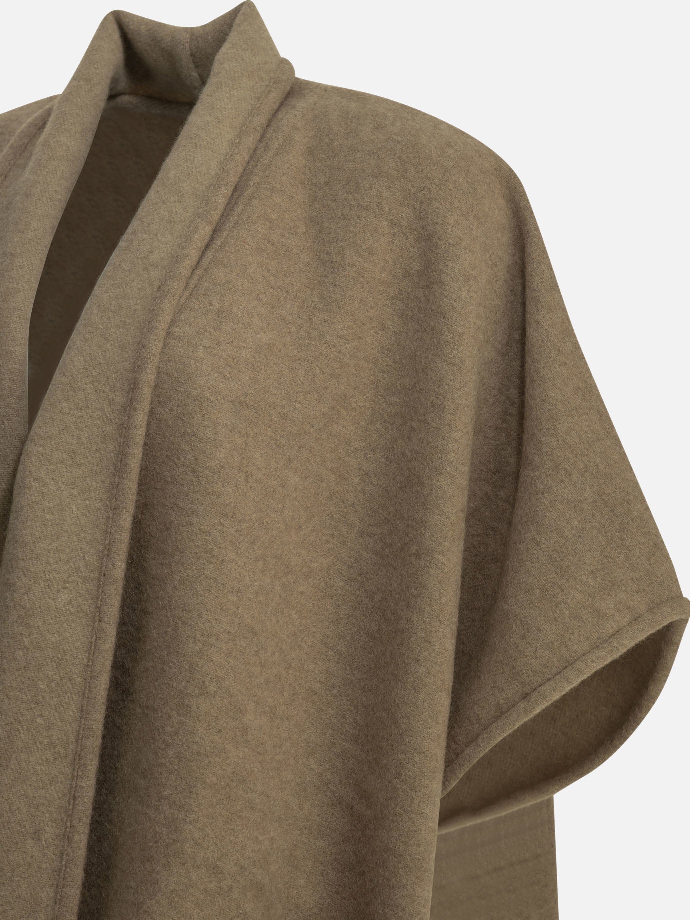 Capes Solid colour  Brown - Ferragamo Women | PDP | VIETTI Online Store | Zoom-Modal_3
