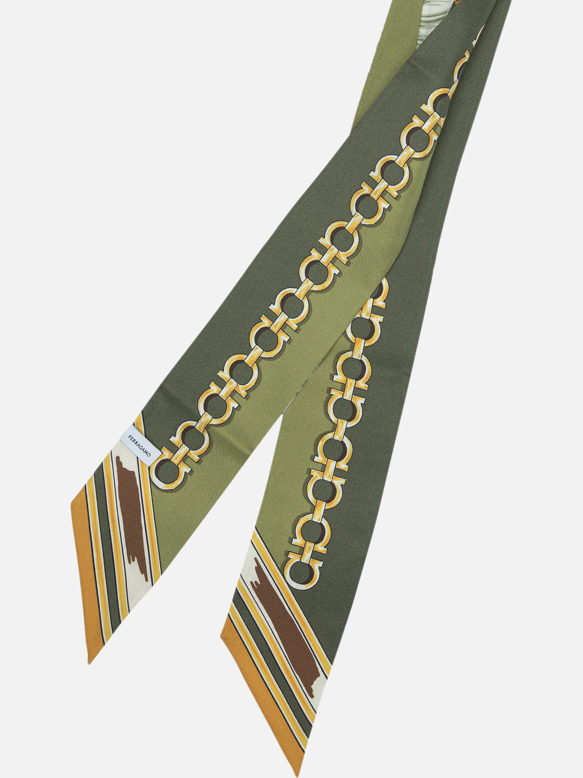 Ferragamo "Felini" Mini Bandeau Green

