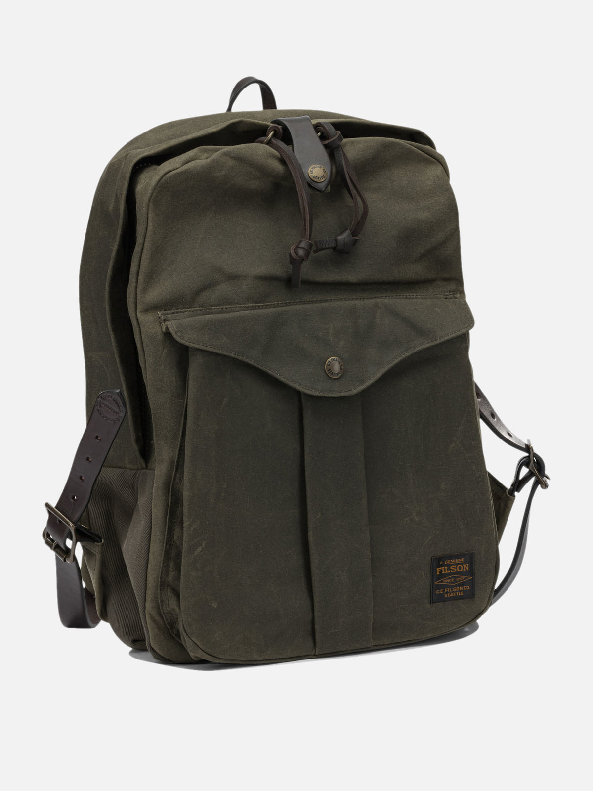 Filson "Journeyman" Casual Backpack Green