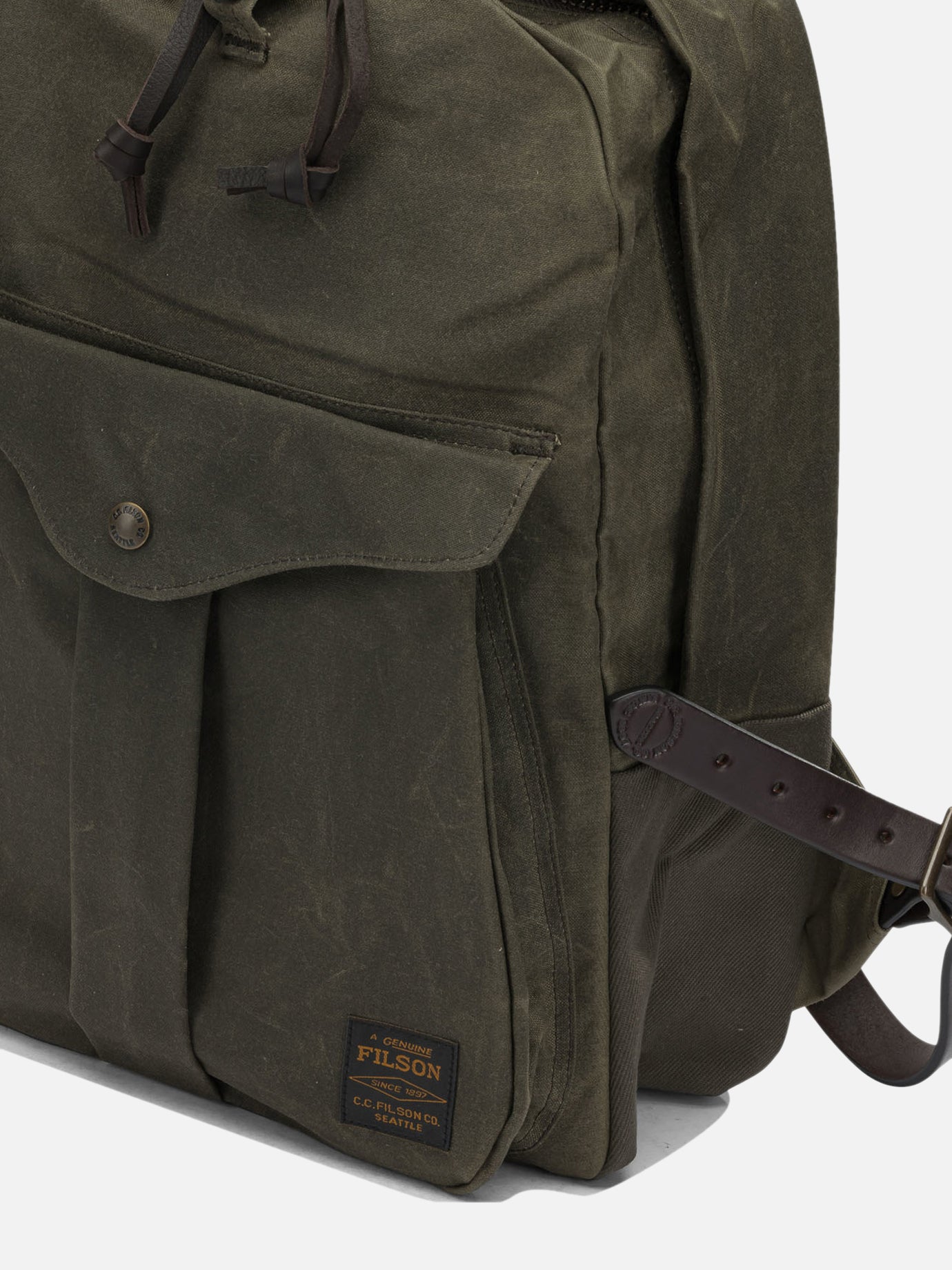 Zaini casual 100% cotton  Verde - Filson Uomo | PDP | VIETTI Online Store | Zoom-Modal_4
