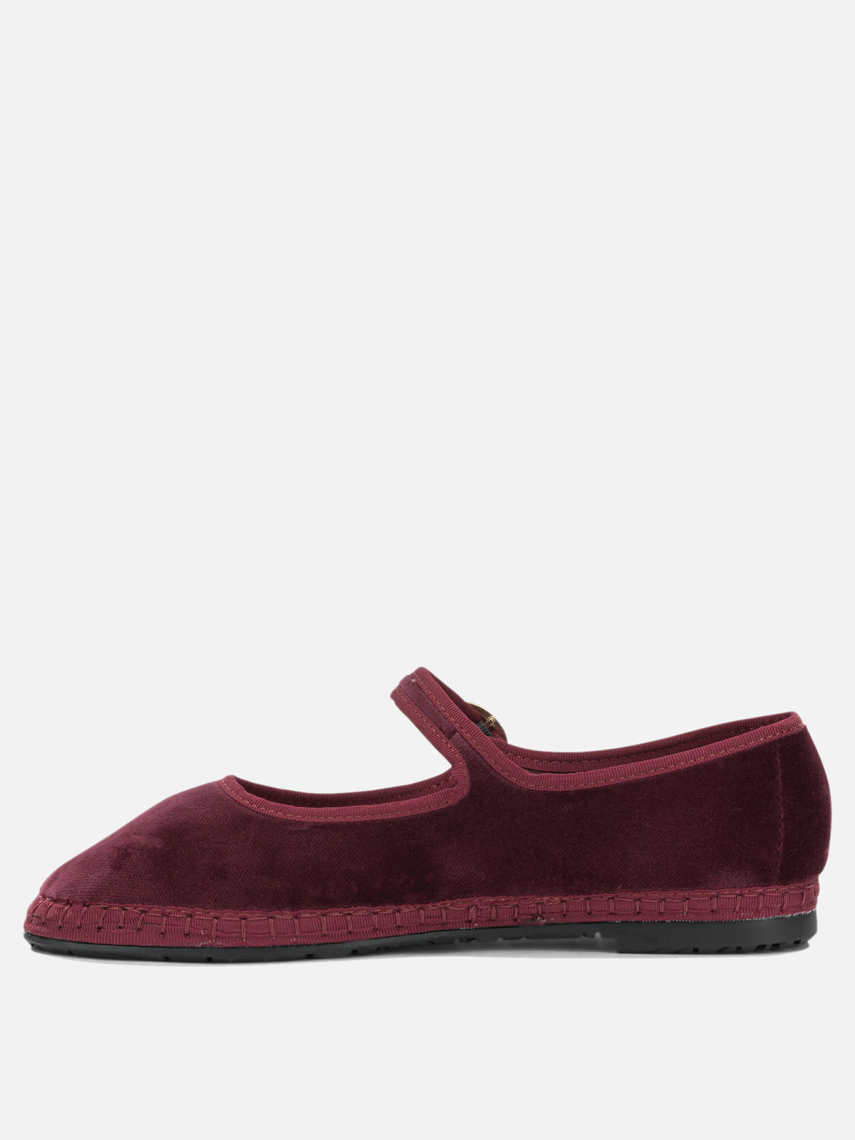 Flabelus "Lucrecia" Friulane Mary Janes Bordeaux - VIETTI