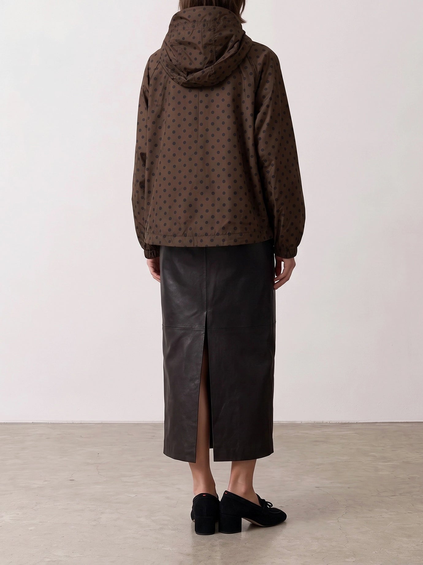 Quilted & Utility Jackets Graphics  Brown - Ganni Women | PDP | VIETTI Online Store | thumbnail_3
