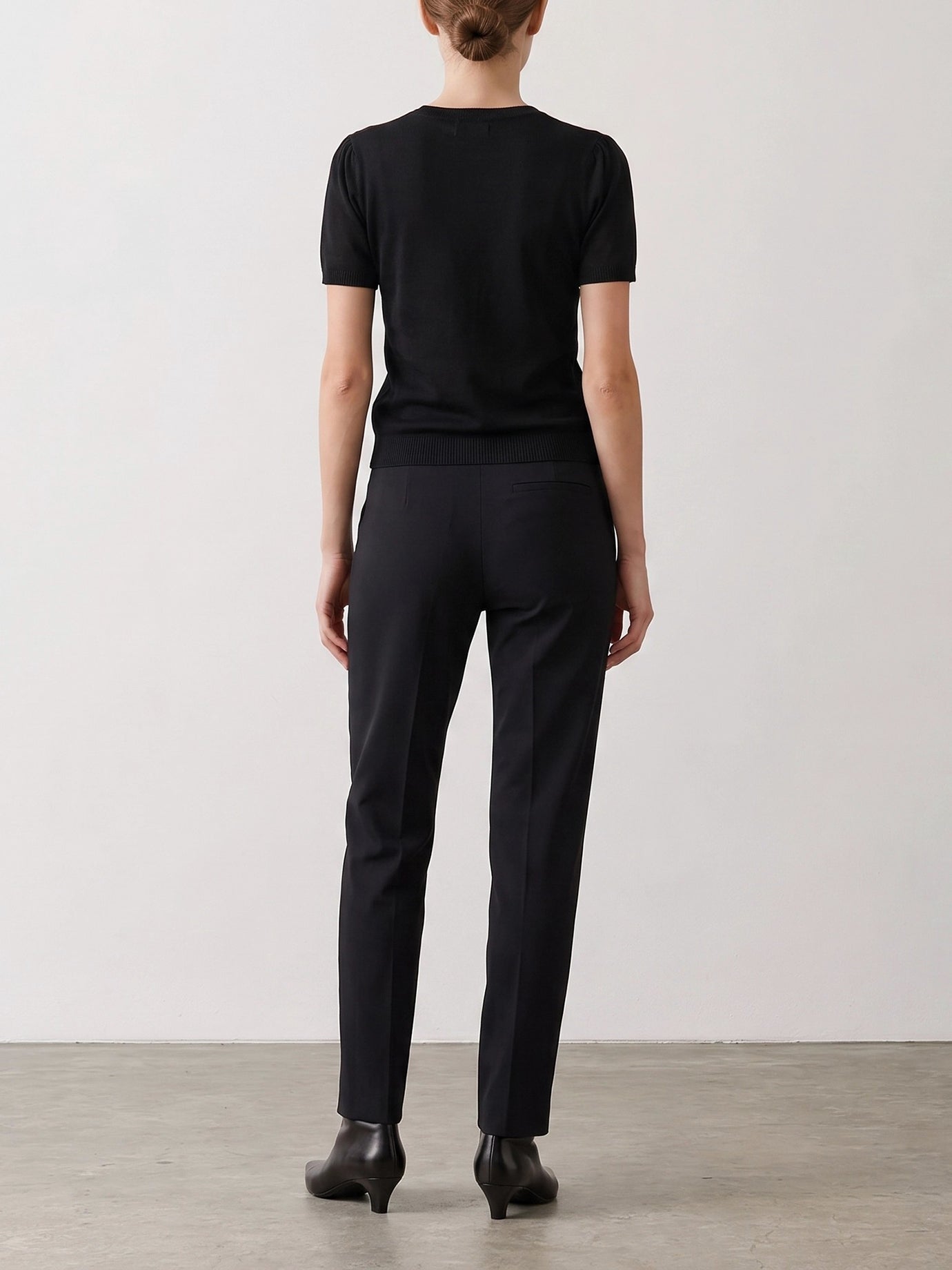 Crewneck sweaters Argyle  Black - Ganni Women | PDP | VIETTI Online Store | Zoom-Modal_3
