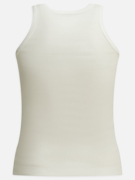Tank tops Logo  White - Ganni Women | PLP | VIETTI Online Store | 2

