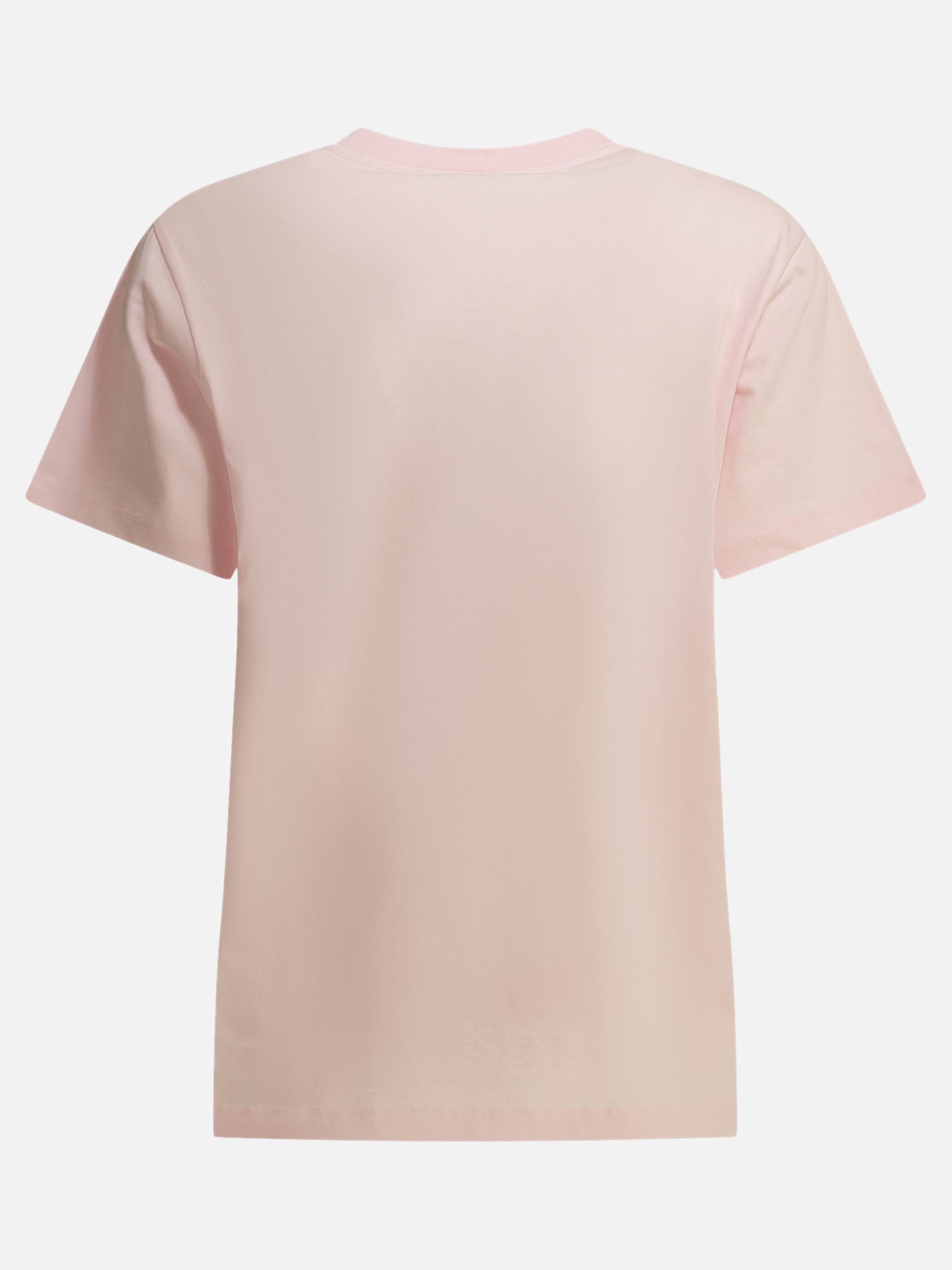 Crewneck t-shirts Logo  Pink - Ganni Women | PDP | VIETTI Online Store | Zoom-Modal_2
