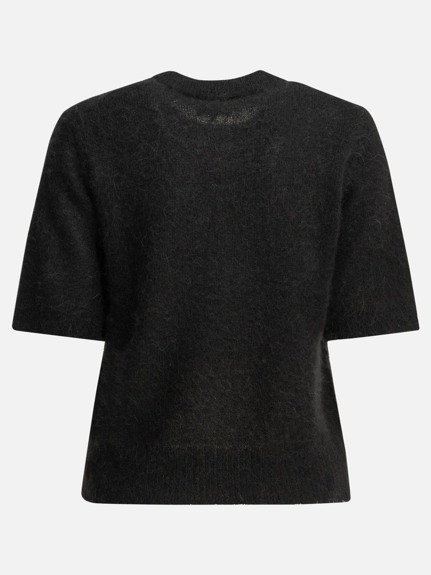 Maglioni girocollo Logo  Nero - Ganni Donna | PDP | VIETTI Online Store | Zoom-Modal_2
