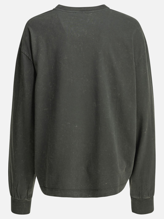T-shirt girocollo Logo  Nero - Ganni Donna | PLP | VIETTI Online Store | 2
