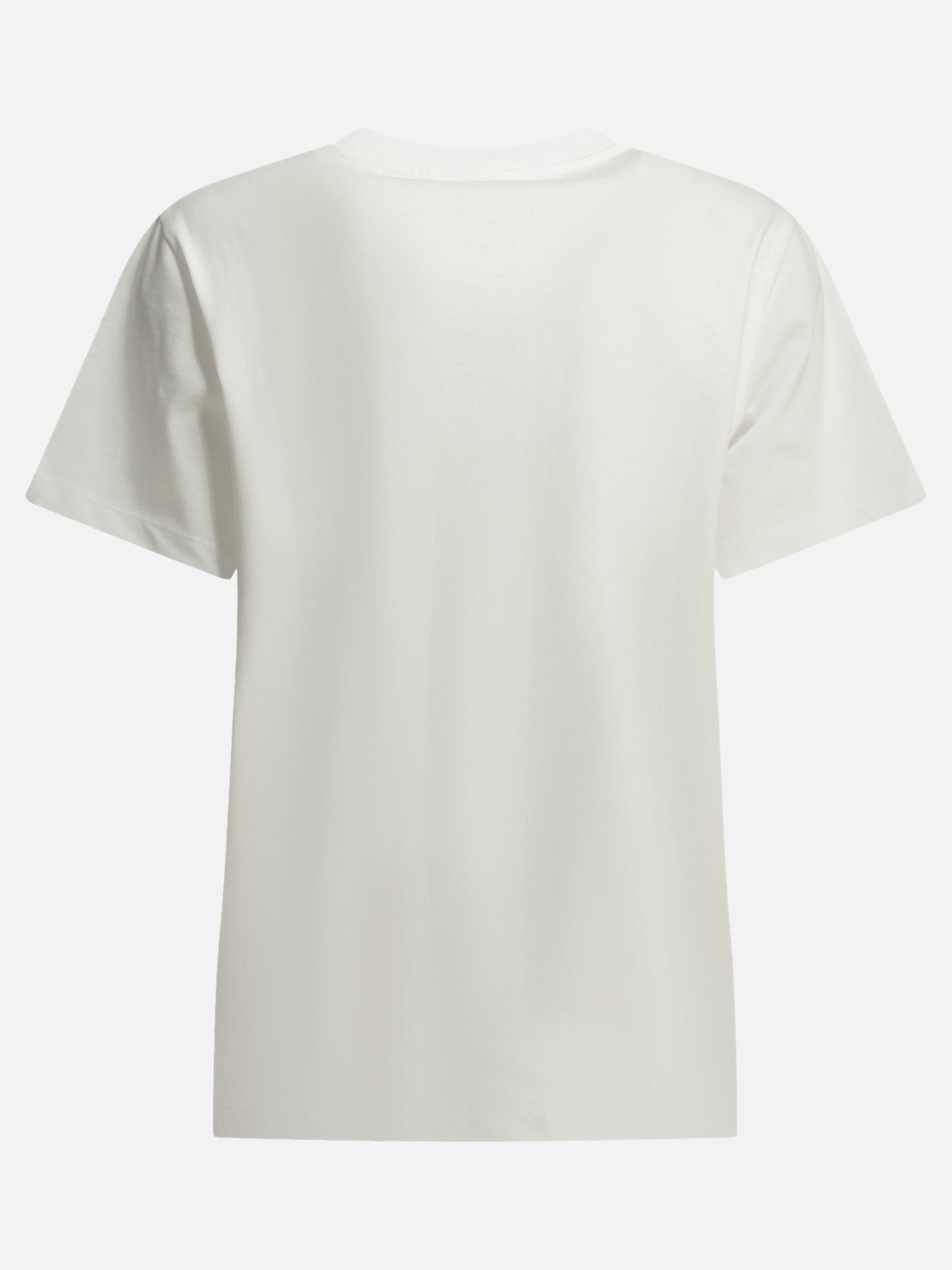 Crewneck t-shirts Logo  White - Ganni Women | PDP | VIETTI Online Store | thumbnail_2