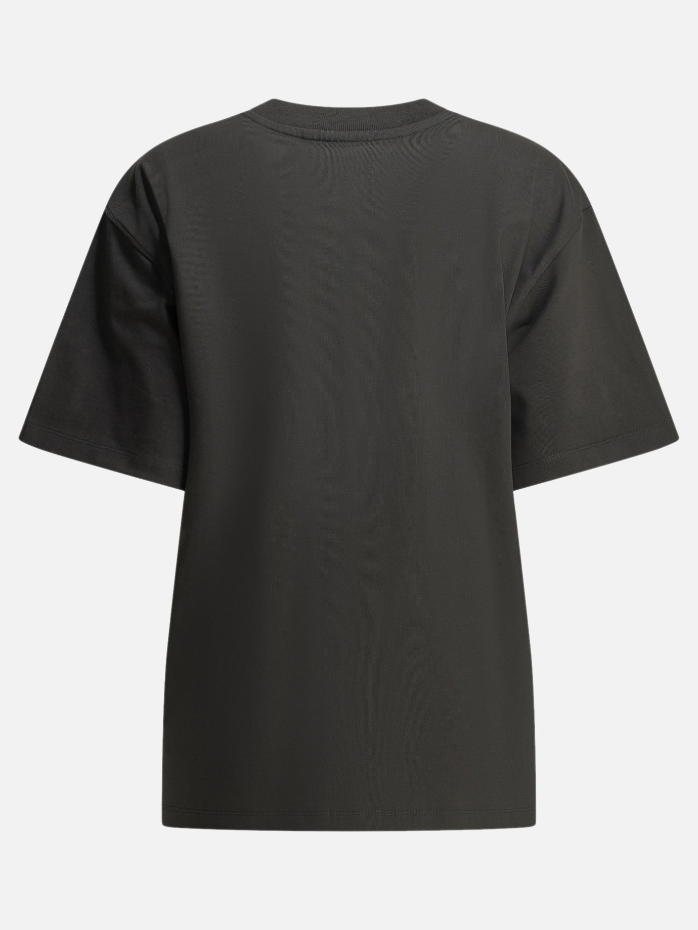 Crewneck t-shirts Logo  Black - Ganni Women | PDP | VIETTI Online Store | thumbnail_2