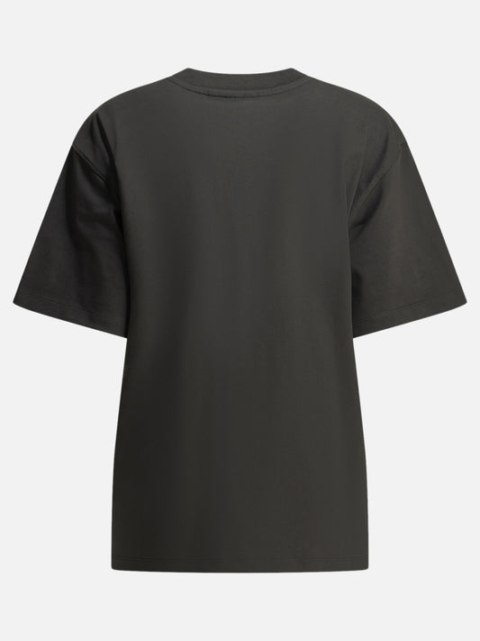 Crewneck t-shirts Logo  Black - Ganni Women | PLP | VIETTI Online Store | 2
