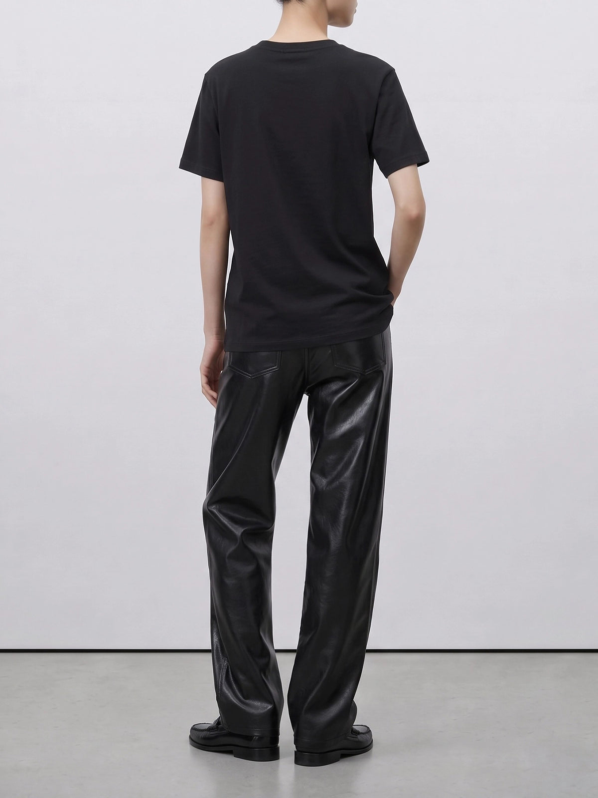 Ganni "Strawberry" crew-neck T-shirt Black - VIETTI