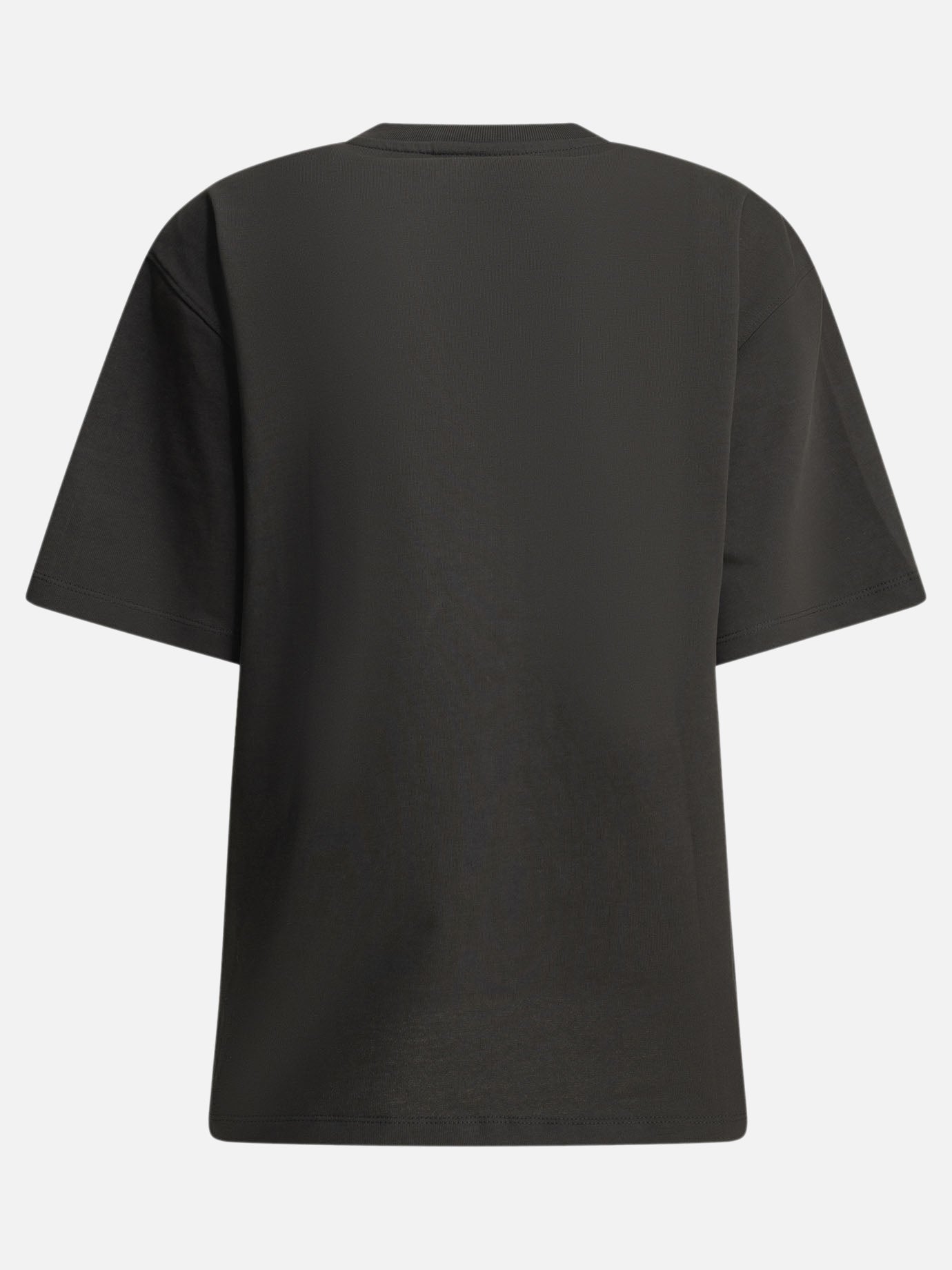 Crewneck t-shirts Logo  Black - Ganni Women | PDP | VIETTI Online Store | Zoom-Modal_4
