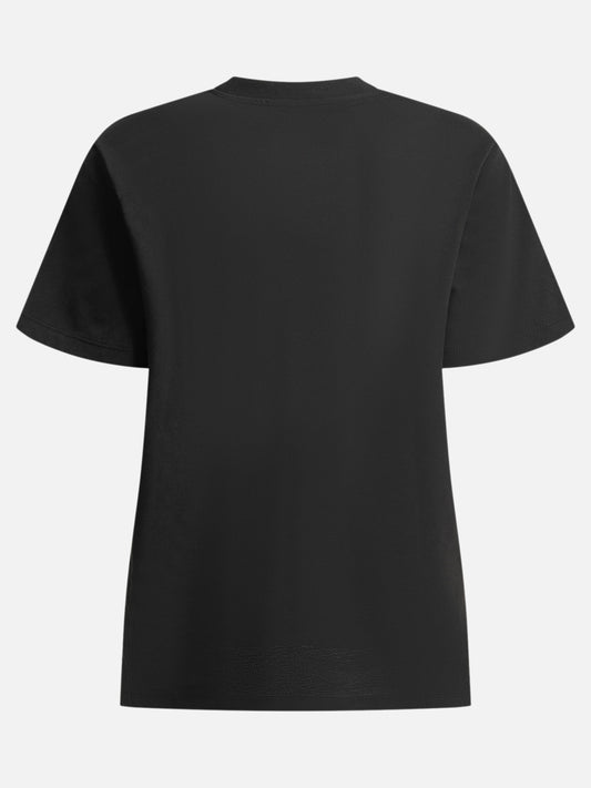 Crewneck t-shirts Logo  Black - Ganni Women | PDP | VIETTI Online Store | 2
