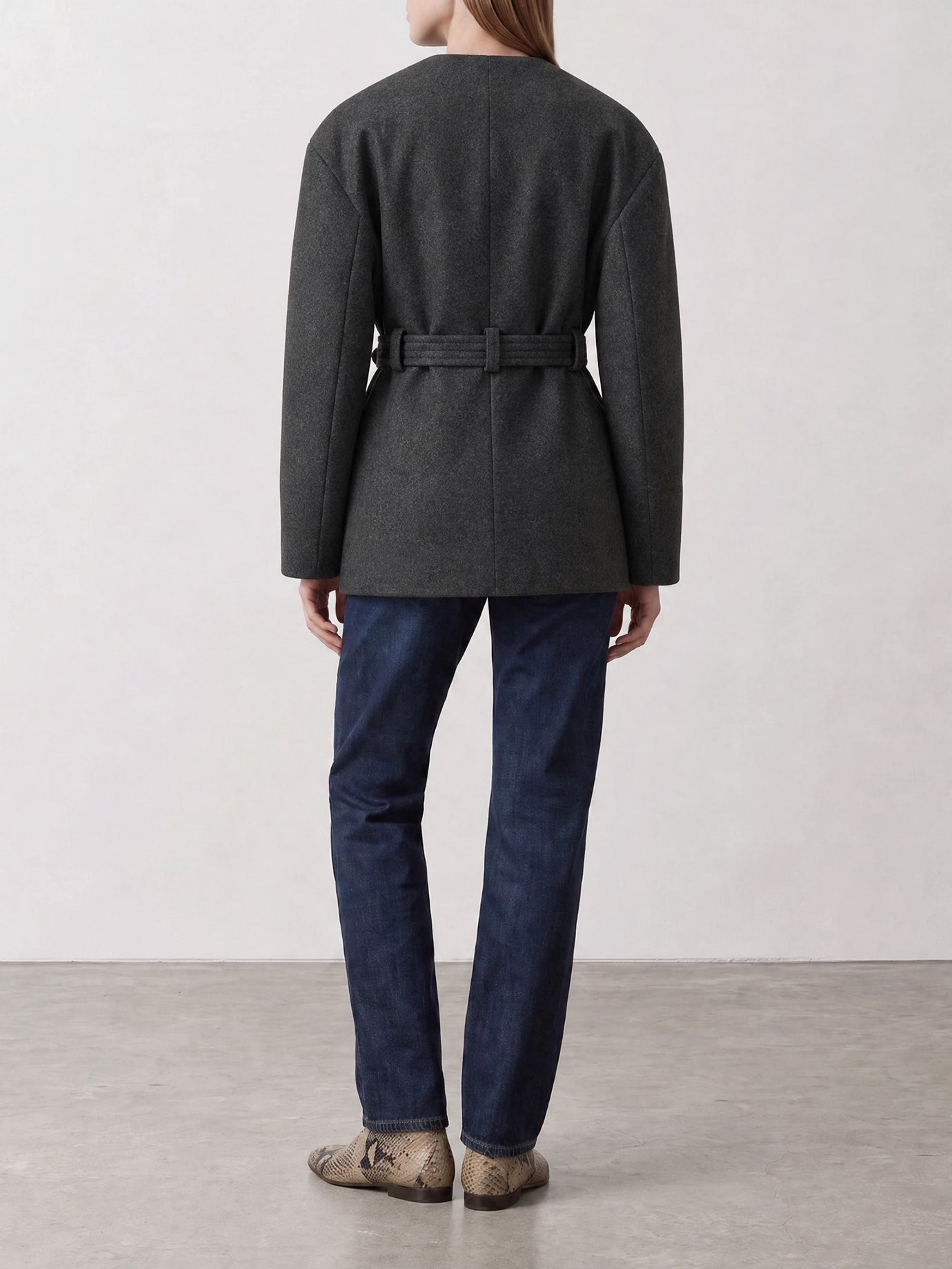 Quilted & Utility Jackets Solid colour  Black - Ganni Women | PDP | VIETTI Online Store | thumbnail_3
