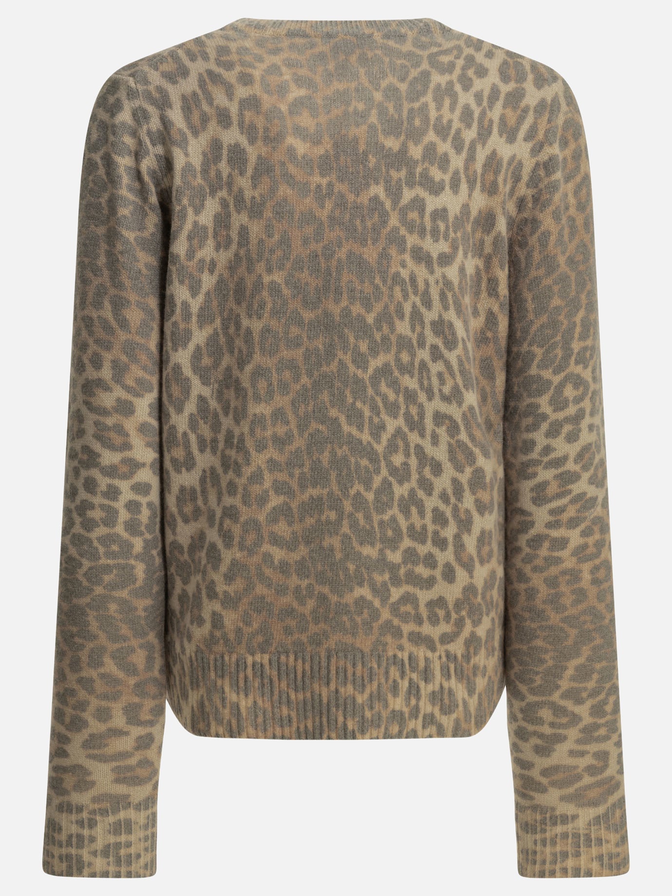 Maglioni girocollo Logo  Marrone - Ganni Donna | PDP | VIETTI Online Store | Zoom-Modal_2

