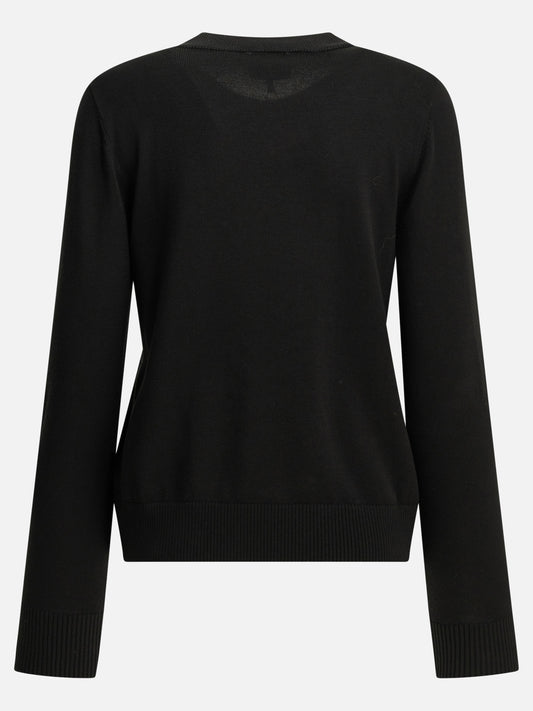 Maglioni girocollo Logo  Nero - Ganni Donna | PLP | VIETTI Online Store | 2
